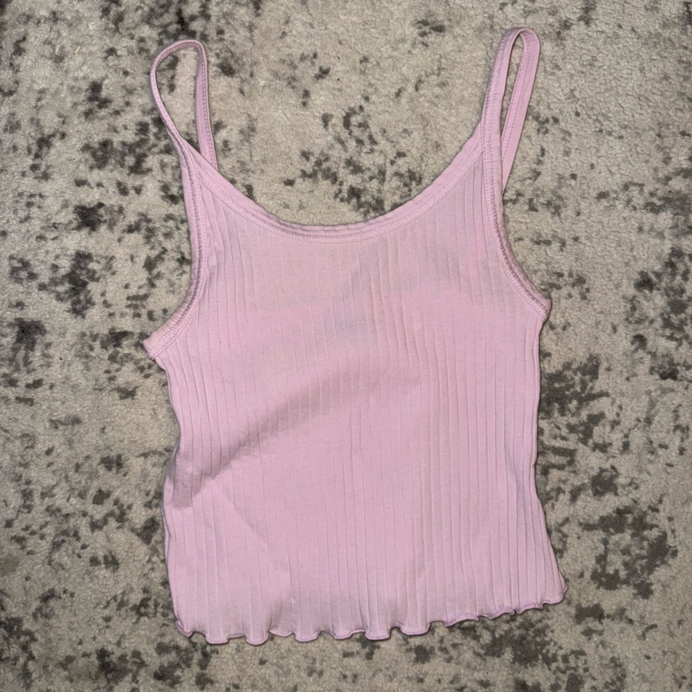 Old Navy Light Pink Ribbed Camisole